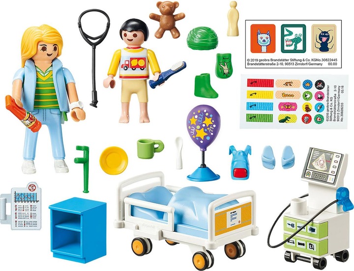 Produktbild Playmobil Kinderkrankenzimmer (70192, Playmobil City Life)
