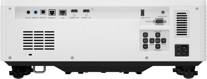 Productafbeelding NEC Sharp P601Q Projector LASER 4KUHD 6000lm mot. zoom, shift (UHD, 6000 lm, 1.25 - 2:1)