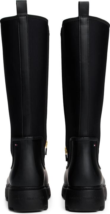 Actual product image Tommy Hilfiger Flag Long Warm Lining Rain Boots (37)