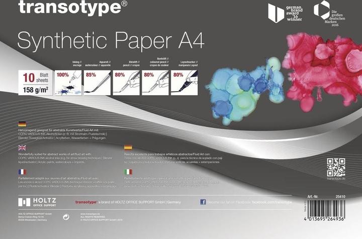 Actual product image Transotype Synthetic paper (158 g/m², 10x)