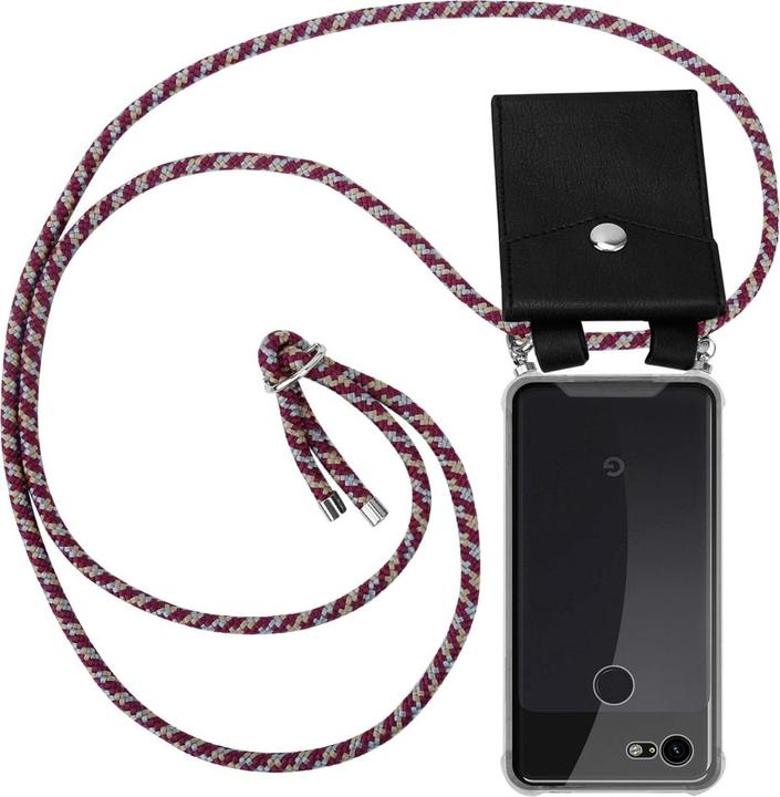 Produktbild Cadorabo TPU Handy Kette SILBER Cover