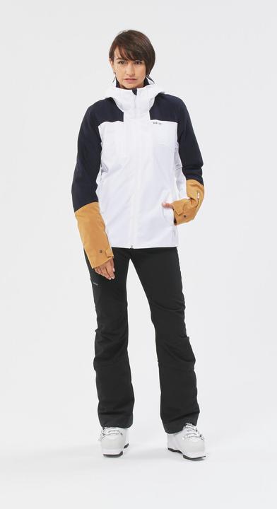 Immagine prodotto Wedze Giacca da sci donna 500 sport - bianco/navy/marrone (S)
