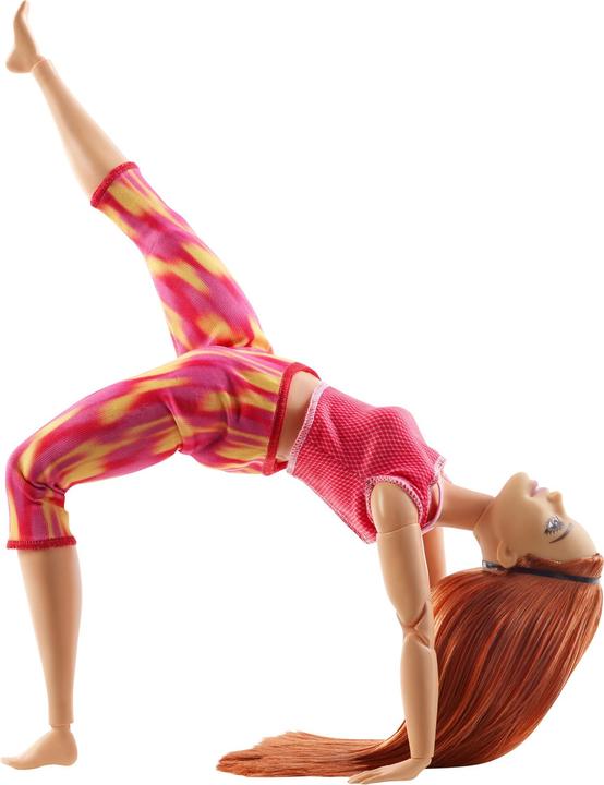 Immagine prodotto Barbie Bambola in tenuta da yoga rossa