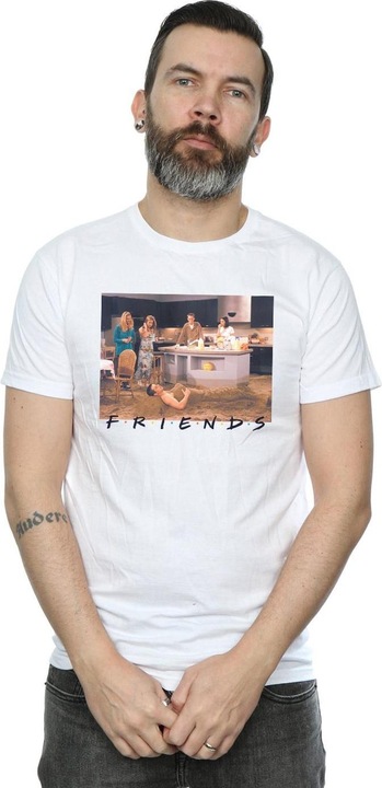 Actual product image Friends Mens Joey Mermaid T-Shirt (4XL)