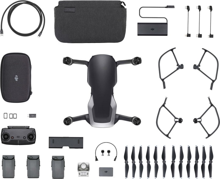 DJI Mavic Air Fly More Bundle Onyx Black (21 min, 430 g, 12 Mpx)