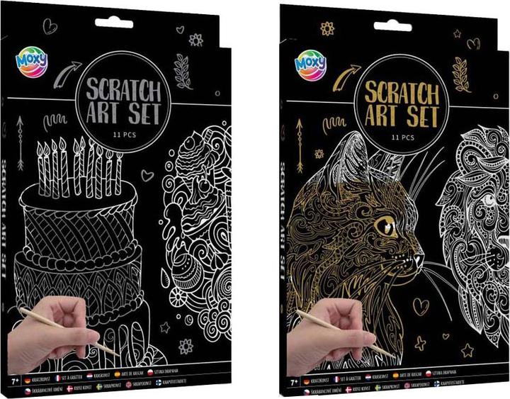 Actual product image Grafix Scratch art set