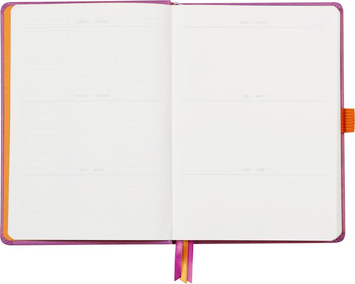Actual product image Rhodia Rhodiarama Goalbook (A5, Checked, Hardcover)
