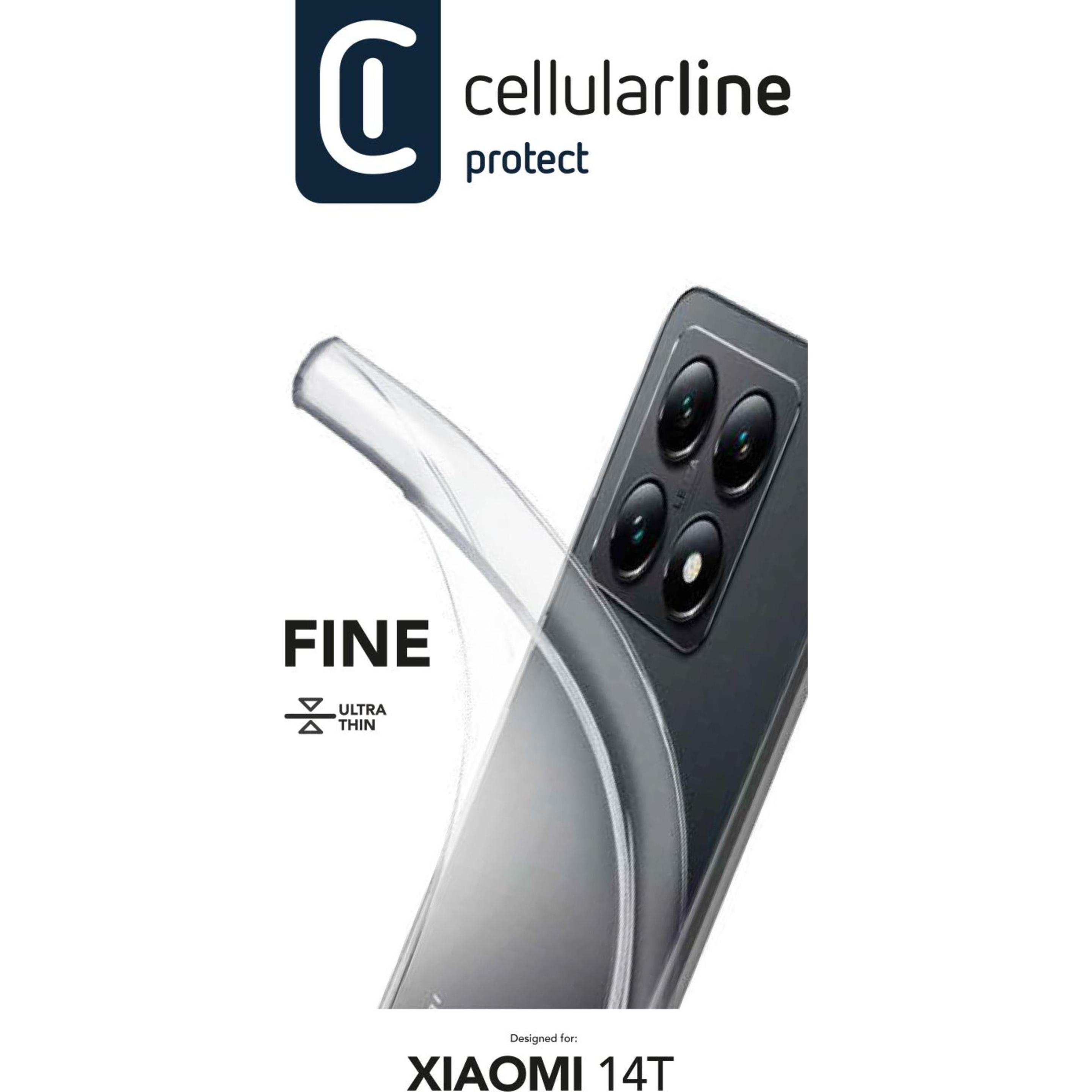 Thumbnail - Cellularline Fine Case (Xiaomi 14T), Smartphone Hülle, Transparent