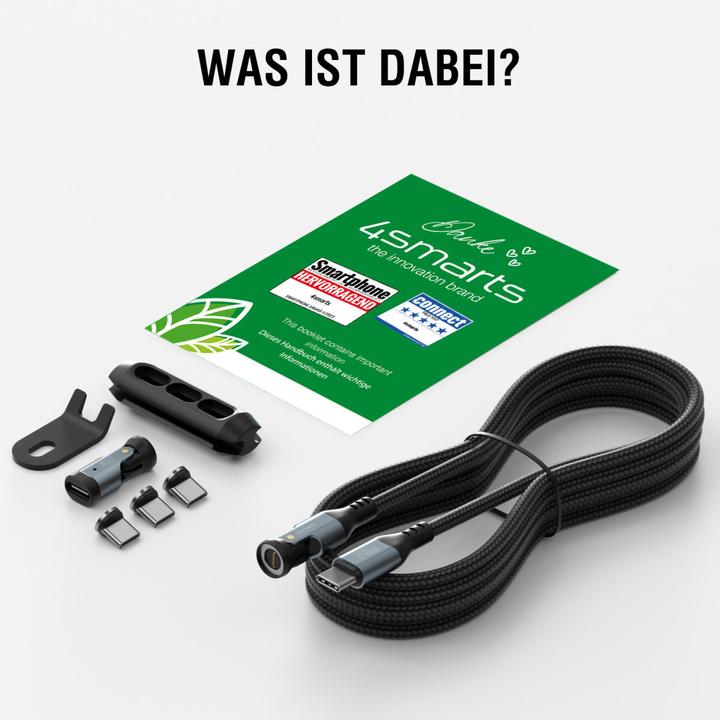 Actual product image 4smarts USB C – USB C (1.80 m, USB 2.0, 240 W)