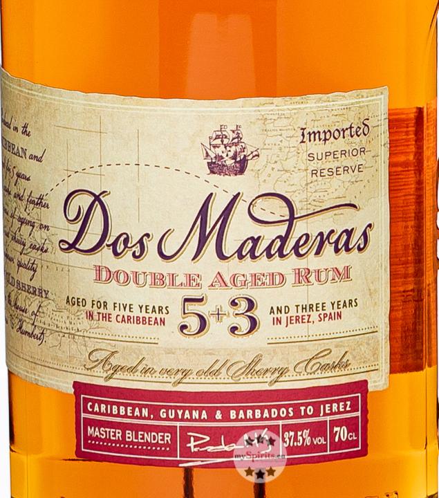 Image du produit Dos Maderas 5+3 ans d'âge Double Aged (1 x 70 cl)