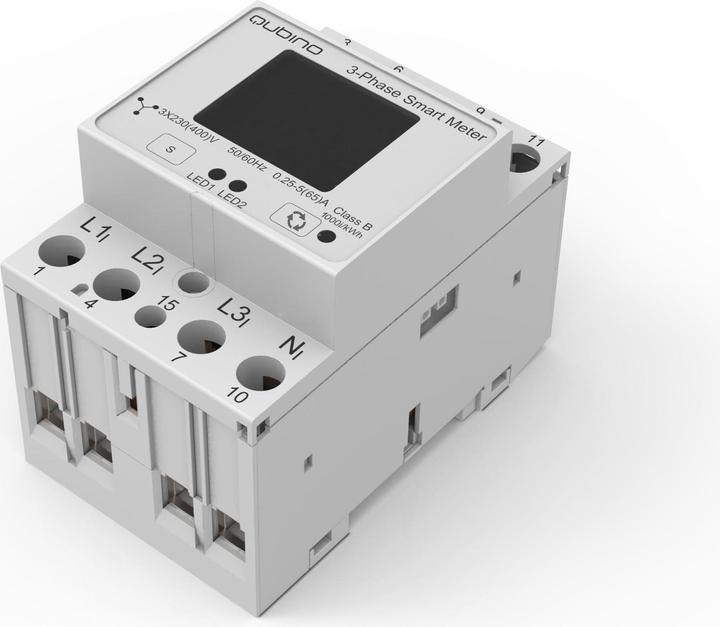 Actual product image Qubino 3-phase smart meter