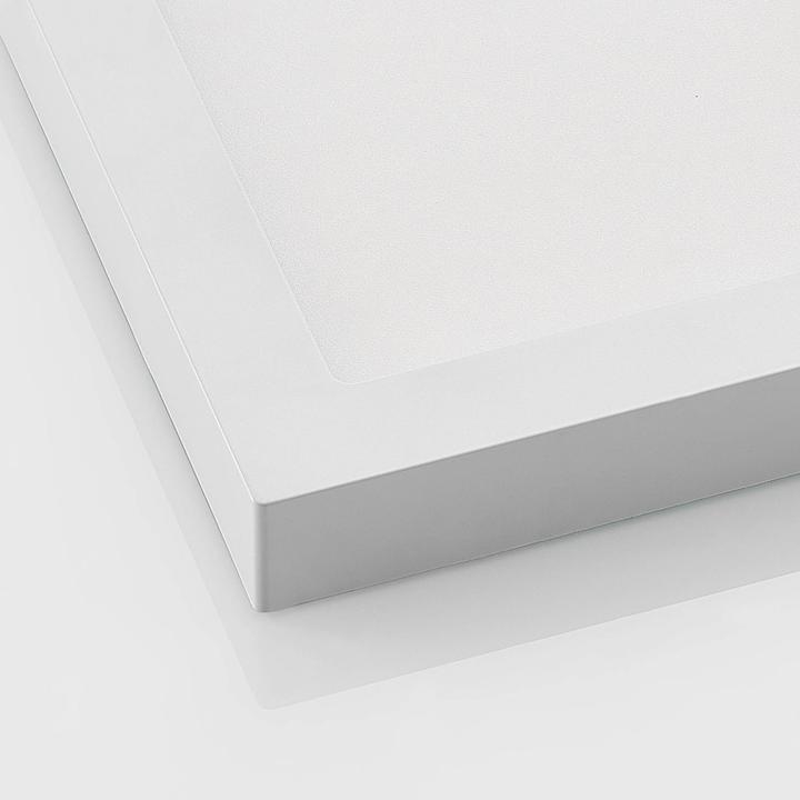 Image du produit Prios Alette LED plafonnier, blanc, 22,7 cm 24W (2656 lm)