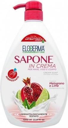 Actual product image Eloderma Liquid Antibacterial Cream Pomegranate Lime (Liquid soap)