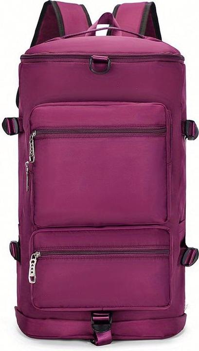 Actual product image Only-Bags.Store Travel backpack, large capacity hiking backpack, dry-wet separation pannier