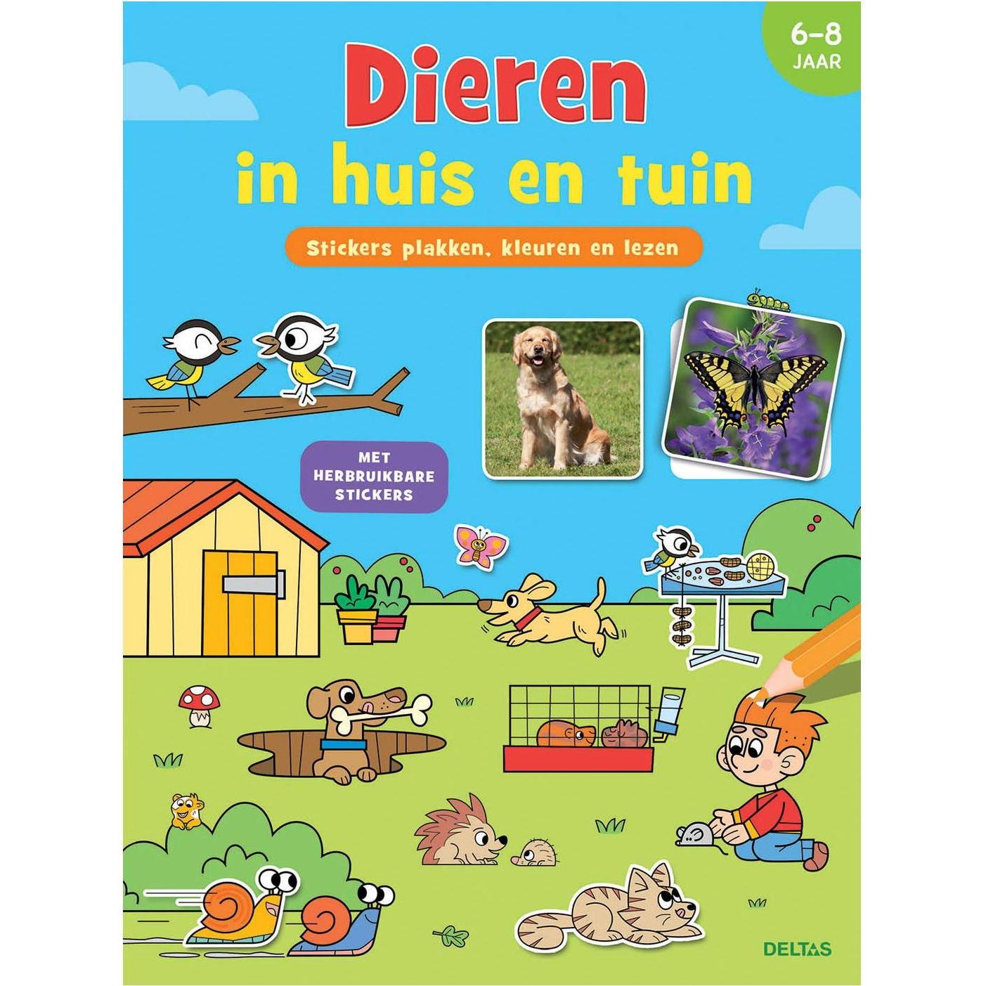 Deltas, Sticker, Stickerbuch - Tiere in Haus und Garten