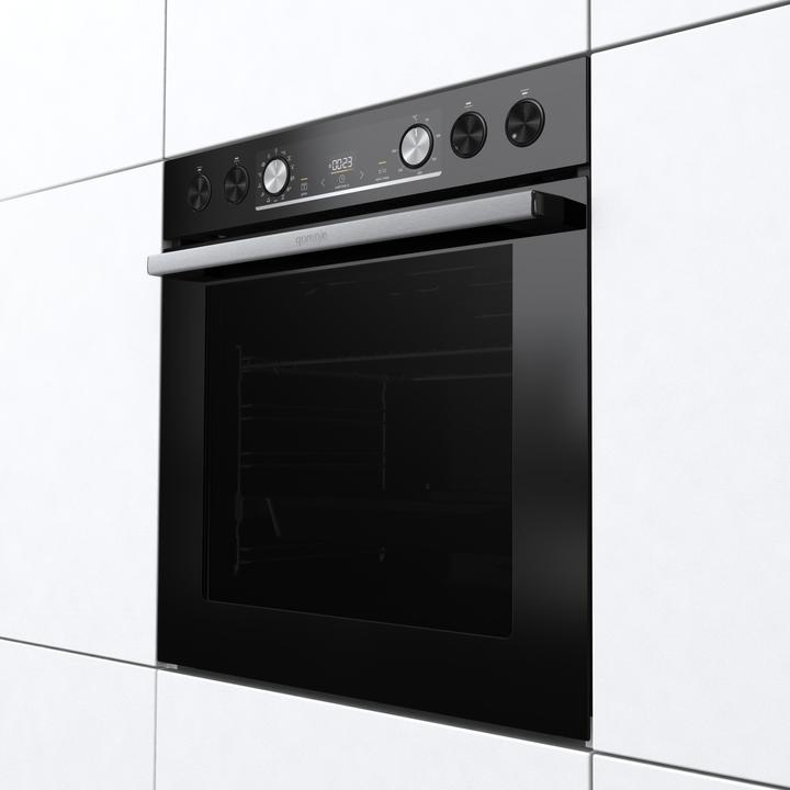 Actual product image Gorenje BCIX6737E05BG + ID640X (60 cm, Glass ceramic hob)