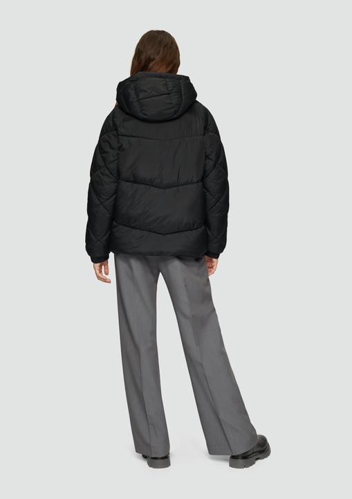 Image du produit S.Oliver Outdoor-Jacke Wattierte Jacke mit Steppung und Kapuze (XXL)