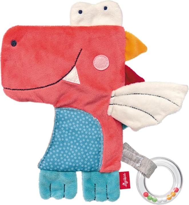 Actual product image Sigikid Active snuffle cloth dragon