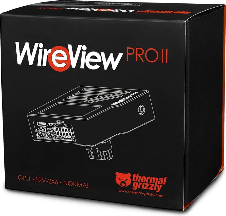 Produktbild Thermal Grizzly WireView Pro II (12V-2x6, 2Pin Strom)