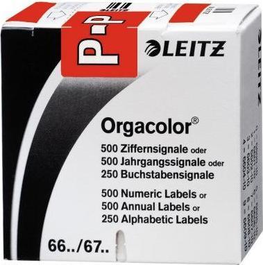 Actual product image Leitz Orgacolor Red