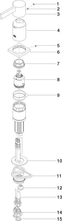 Actual product image Dornbracht single-lever bath mixer for bath or tile edge installation, 29300670