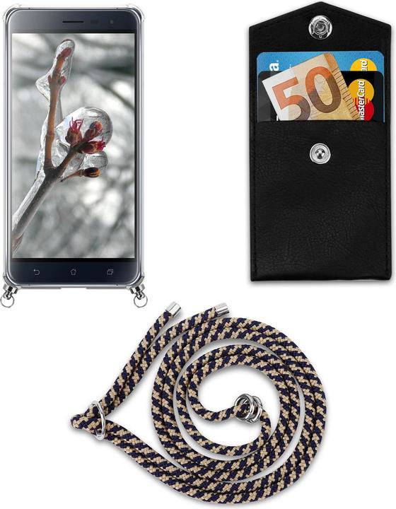 Produktbild Cadorabo TPU Handy Kette SILBER Cover