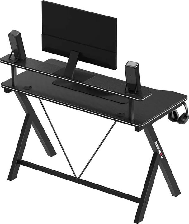 Produktbild Hero Biurko gamingowe Huzaro 1.9 Black