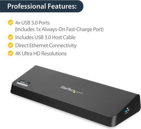 Produktbild StarTech USB 3.0 (USB-B, 4 Ports)