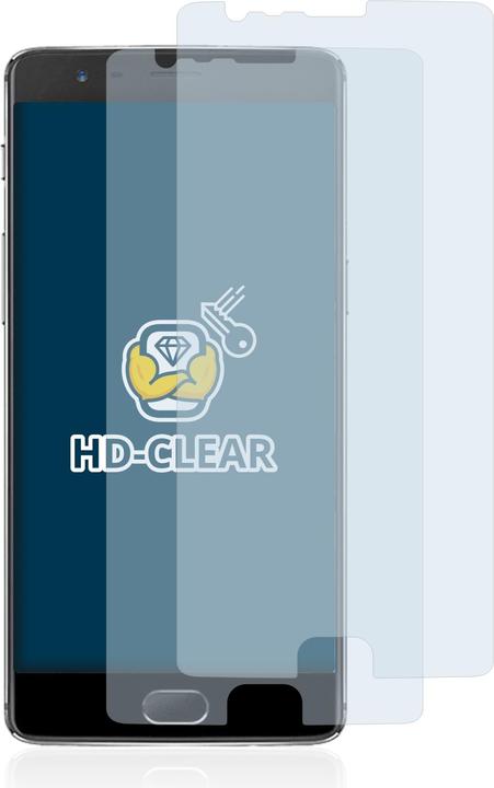 Productafbeelding BROTECT Schermbeschermer Clear (2 Stuk, OnePlus 3)