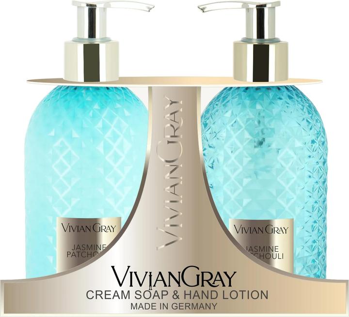 Vivian Gray Jasmine & Patchouli Hand Care Cosmetic Kit (Cream Soap & Hand Lotion) (L) (300 ml)