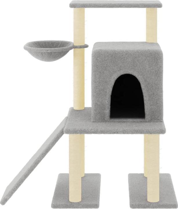 Actual product image vidaXL Kratzbaum (96.50 cm, Light grey)