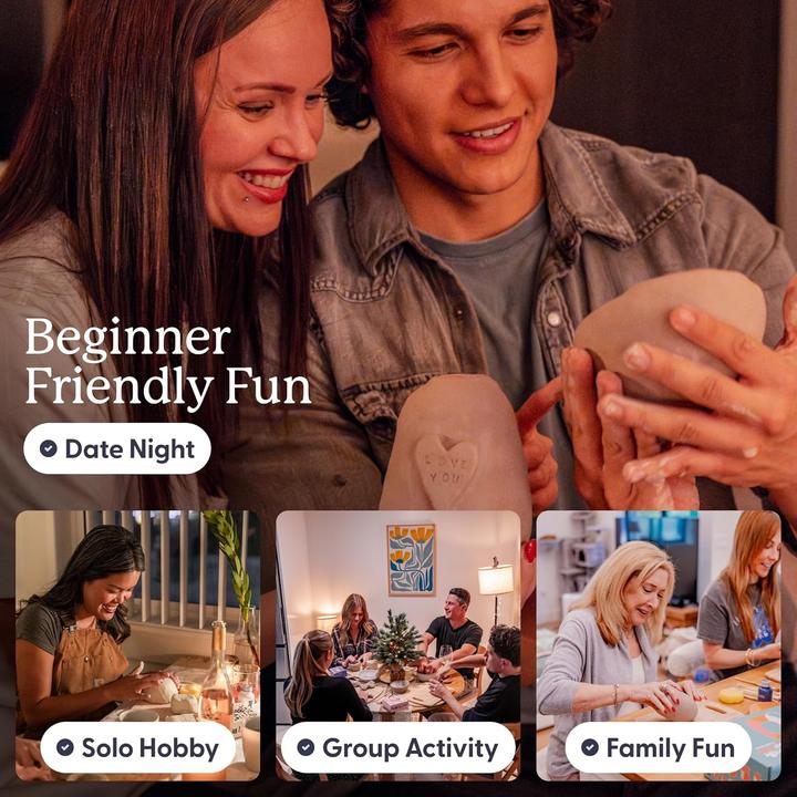 Produktbild Sculpd Toepferset mit Glanzlack