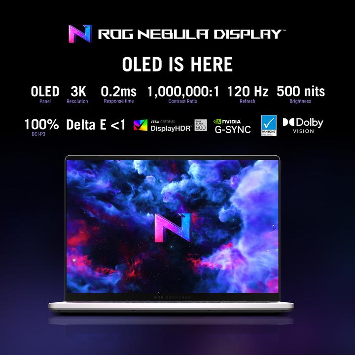 Productafbeelding ASUS GA403UI-QS041W (14", 1000 GB, 32 GB, NL)