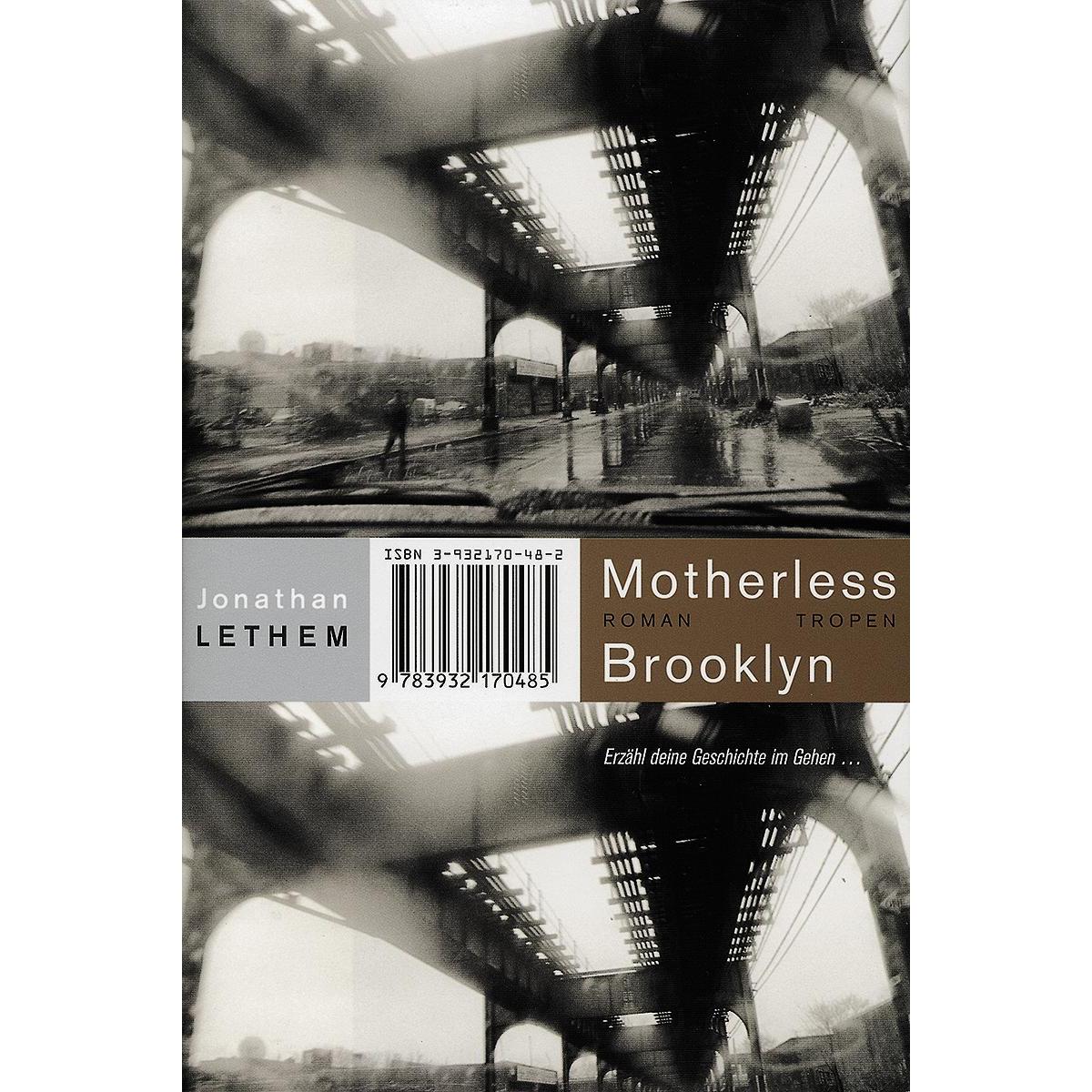 Tropen Motherless Brooklyn (Jonathan Lethem, Deutsch), Sonstige Literatur
