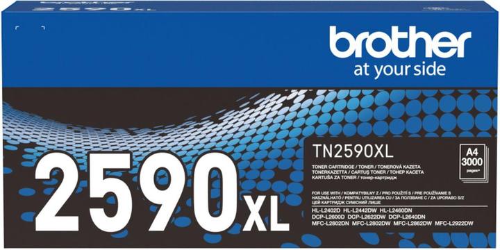 Actual product image Brother TN-2590XL Black (3000 str.) (FC)
