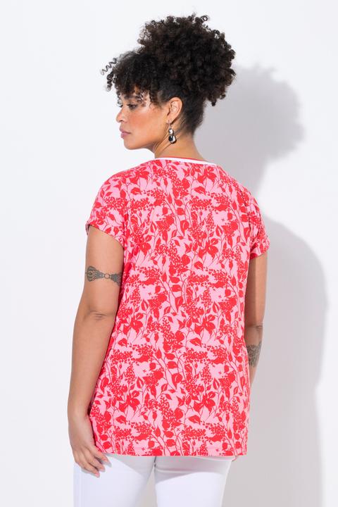 Produktbild Miamoda T-Shirt, oversized, Blümchen, Halbarm (44)