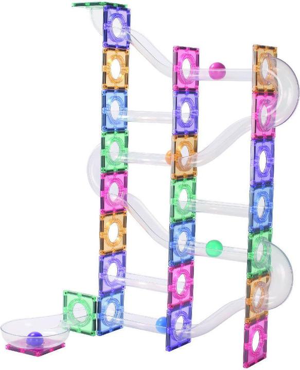 Produktbild Cleverclixx Kugelbahn-Bausatz Clever in Pastellfarben 110 Teile