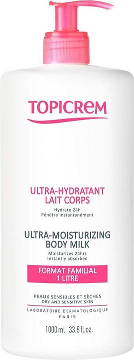 Actual product image Topicrem Ultra Hidratante (Body cream, 1000 ml)