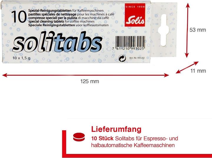 Produktbild Solis Solitabs Reinigungstabletten