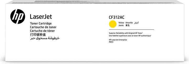Actual product image HP Toner yellow Orig.No. CF312AC (Y)