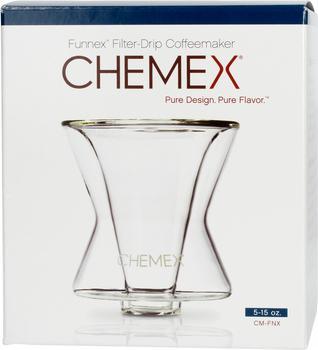 Actual product image Chemex Funnex pour-over glass coffee maker