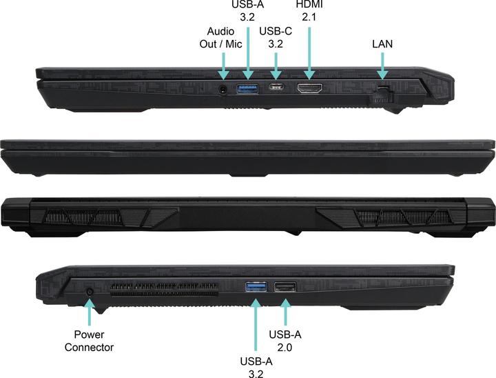 Image du produit MSI Katana A15 AI B8VF-451 R7 16 N bk W11H (15.60", 512 Go, 16 Go, DE, AMD Ryzen 7 8845HS)