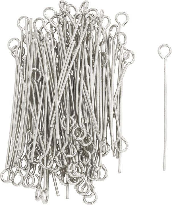 Image du produit Hobby & Crafting Fun Goupilles de chaîne avec un oeillet, 32 mm, 100 pièces