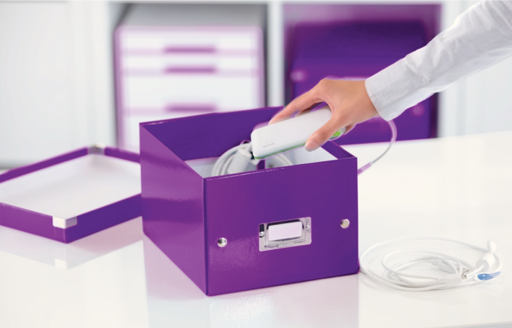 Image du produit Leitz Boîte de rangement WOW Click & Store (A5)