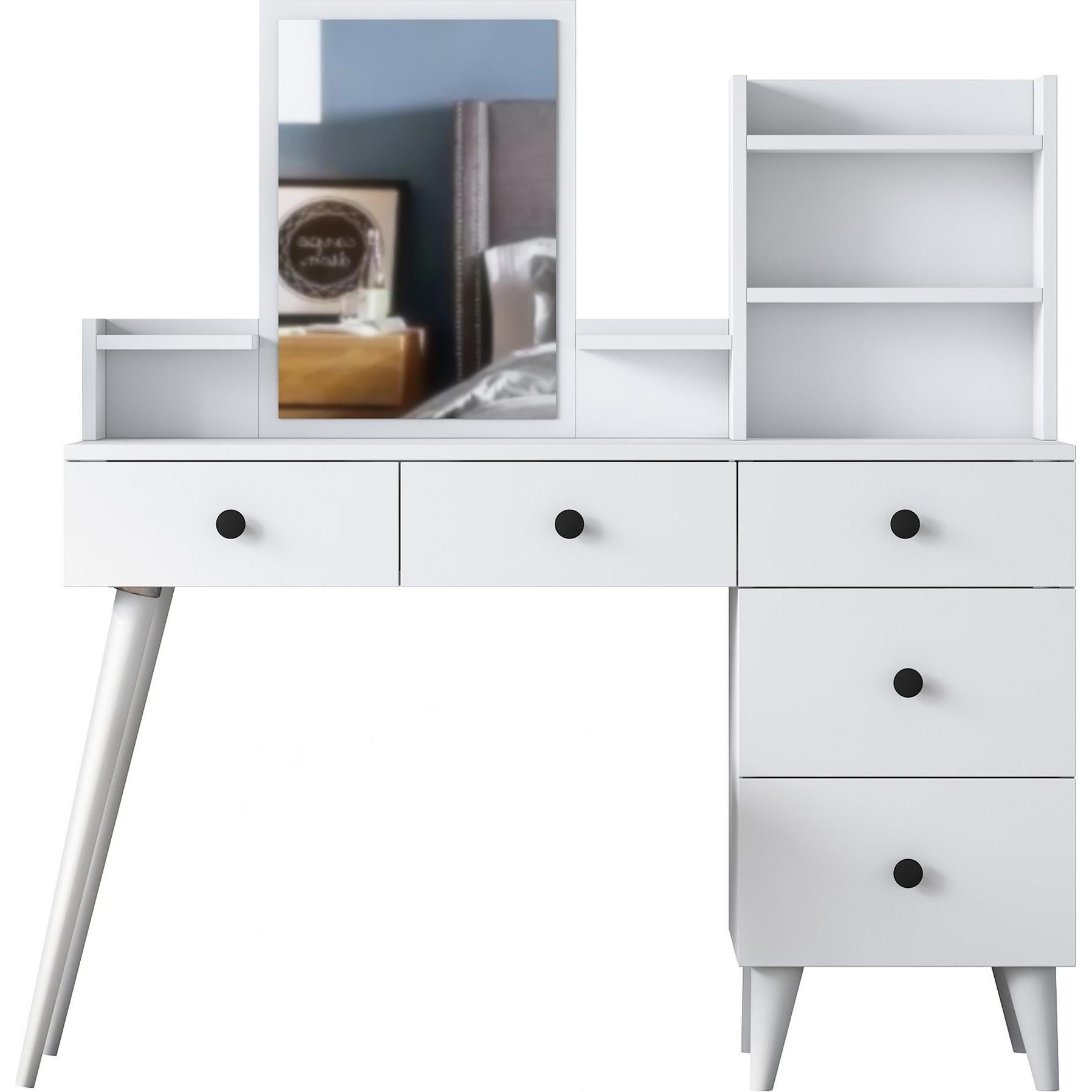 Thumbnail - Skye Decor, Schminktisch, Cillian (122 x 94 x 40 cm)