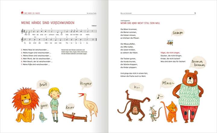 Image du produit Die ganze Welt der Lieder und Reime (Allemand, Gerlinde Wiencirz, Yayo Kawamura, 2024)