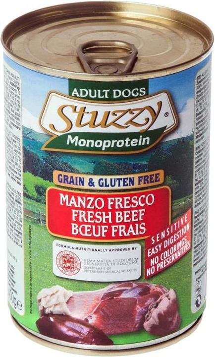 Immagine prodotto Stuzzy Manzo monoproteico per cani (Adulto, 24 pz., 400 g)