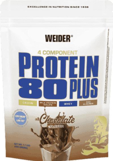 Actual product image Weider Protein 80 Plus (Chocolate, 1 x, 500 g)