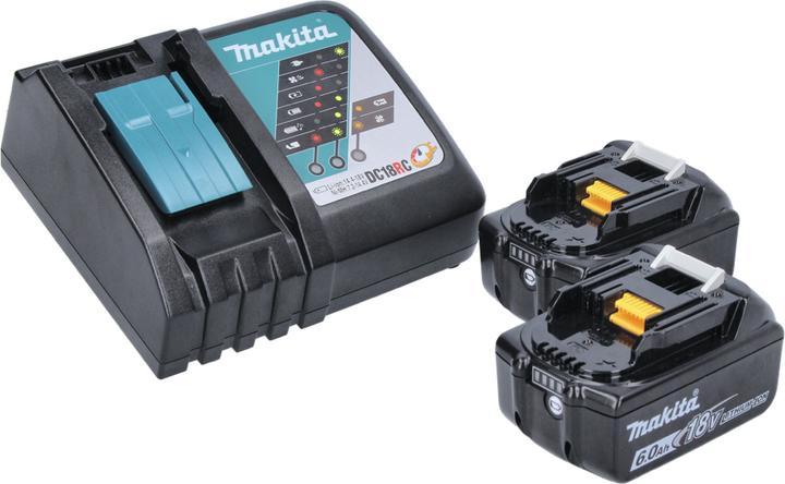 Immagine prodotto Makita DJR 186 RG Batteria Sega circolare 18 V + 2x Batteria 6,0 Ah + Caricabatterie