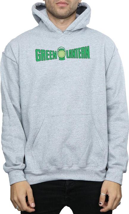 Image du produit - Sweat à capuche GREEN LANTERN TEXT LOGO - Homme (XXL)